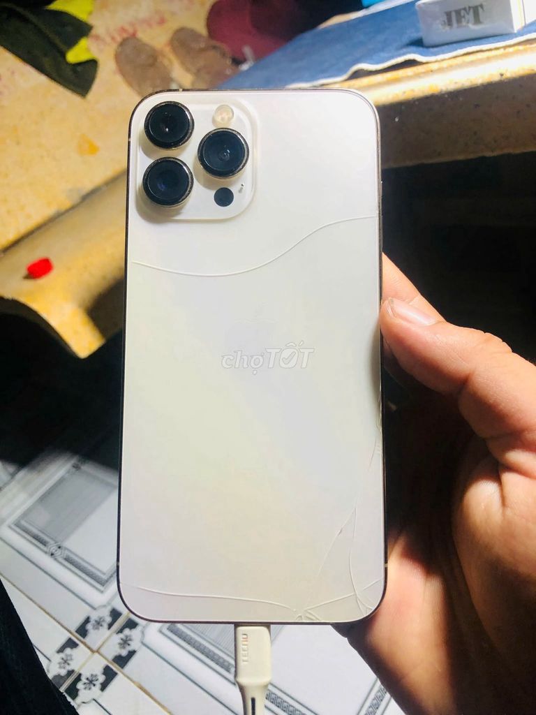 Apple iPhone 13 Pro Max 128GB Vàng Gold. Mua bán Điện thoại tại Thị xã Cai Lậy Tiền Giang được đăng bởi Thanh Lê hình 1