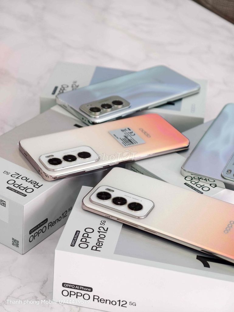 OPPO Reno12 5G 12GB/512GB Trắng. Mua bán Điện thoại tại Thành phố Cà Mau Cà Mau được đăng bởi Thanh phong  hình 1