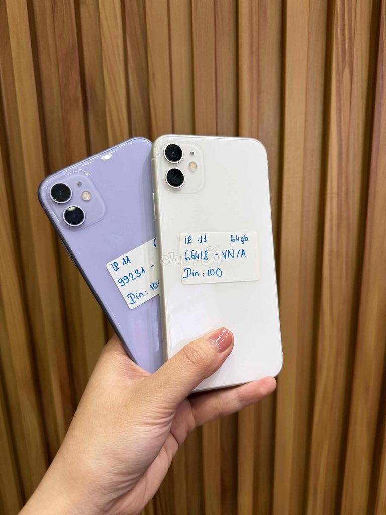iPhone 11 64GB Tím Trắng VN/A. Mua bán Điện thoại tại Quận 10 Tp Hồ Chí Minh được đăng bởi Đăng Sơn Store hình 1
