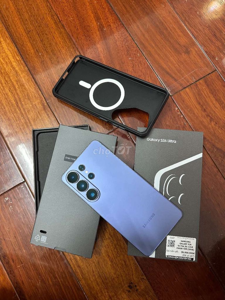 Samsung Galaxy S26 Ultra 256GB Tím. Mua bán Điện thoại tại Quận Tây Hồ Hà Nội được đăng bởi Phạm Trung Kiên hình 1