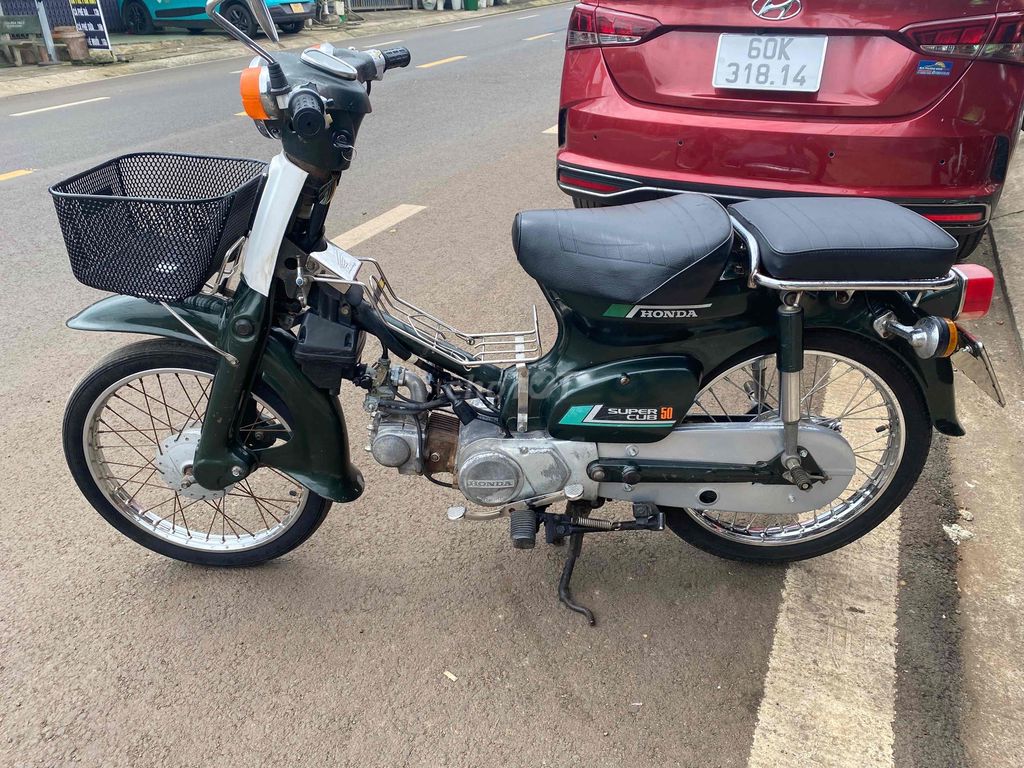 Honda Super Cub 50 Xanh lá cây. Mua bán Xe máy tại Huyện Thống Nhất Đồng Nai được đăng bởi nguyen dong hình 1