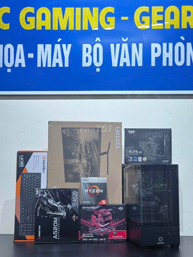 Máy tính để bàn Ryzen 5500 16GB/256GB. Mua bán Máy tính để bàn tại Quận 11 Tp Hồ Chí Minh được đăng bởi Vi Tính Lâm Dũng hình 1