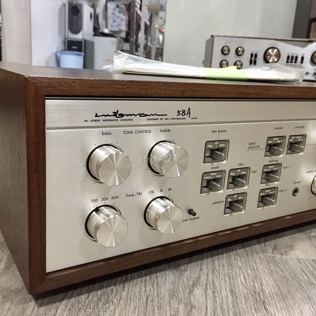 0938240635 - Ampli : LUXMAN L-58A ( Dòng chữ ký )