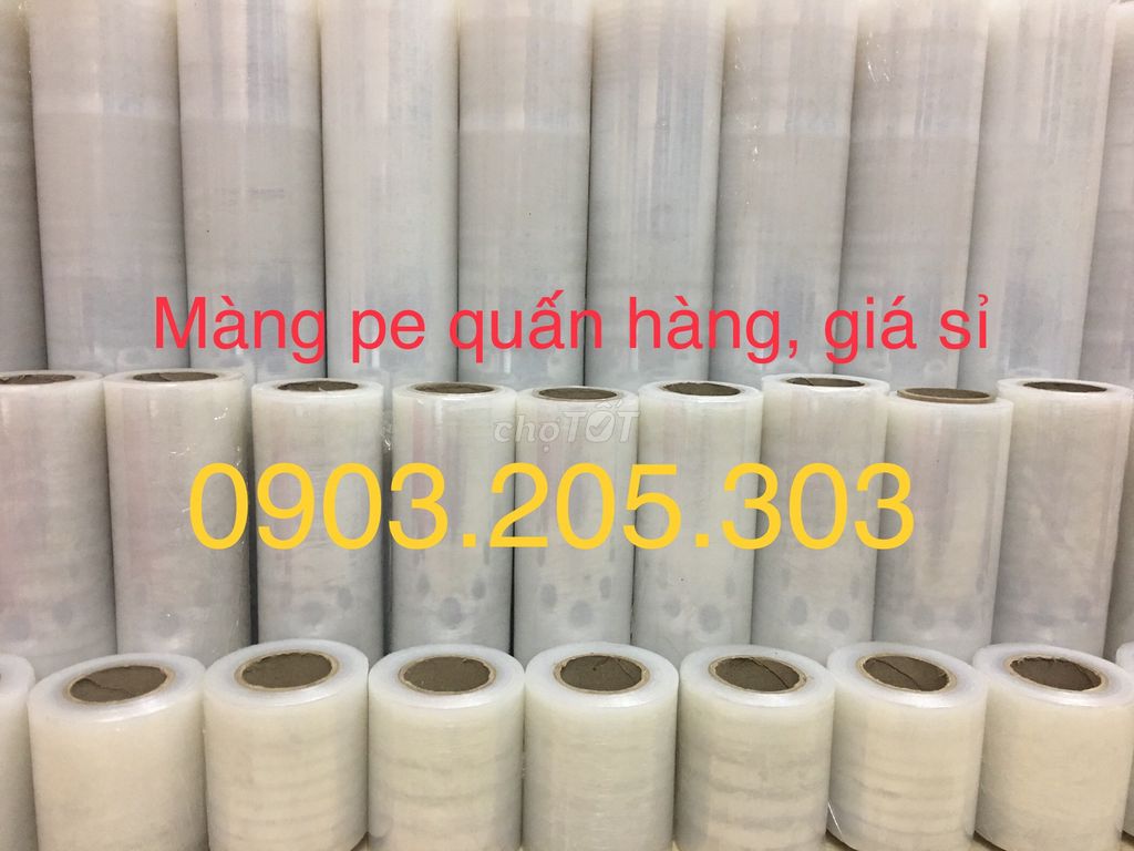 Bán Màng PE bọc quấn hàng hóa, giá sỉ.. Mua bán Đồ dùng văn phòng tại Quận 12 Tp Hồ Chí Minh được đăng bởi Mr: Phúc hình 1