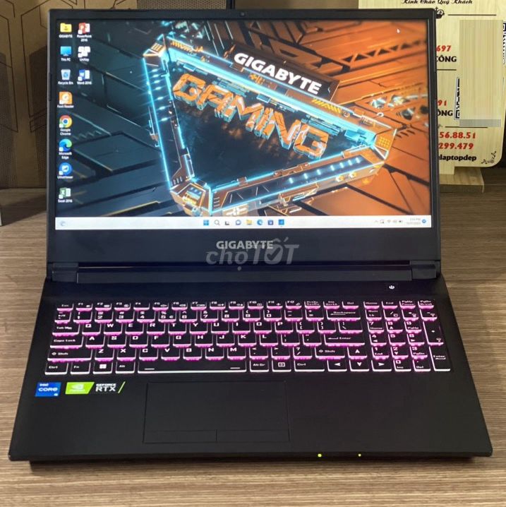 GIGABYTE G5 GD i5-11400H/16GB/512GB RTX 3050 144Hz. Mua bán Laptop tại Thành phố Thủ Đức Tp Hồ Chí Minh được đăng bởi NamPhong Computer hình 1