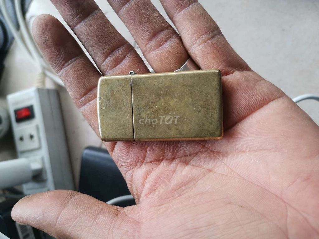 Bật lửa Zippo Slim Đồng khối. Mua bán Đồ sưu tầm, đồ cổ tại Quận Gò Vấp Tp Hồ Chí Minh được đăng bởi nguyen hình 1