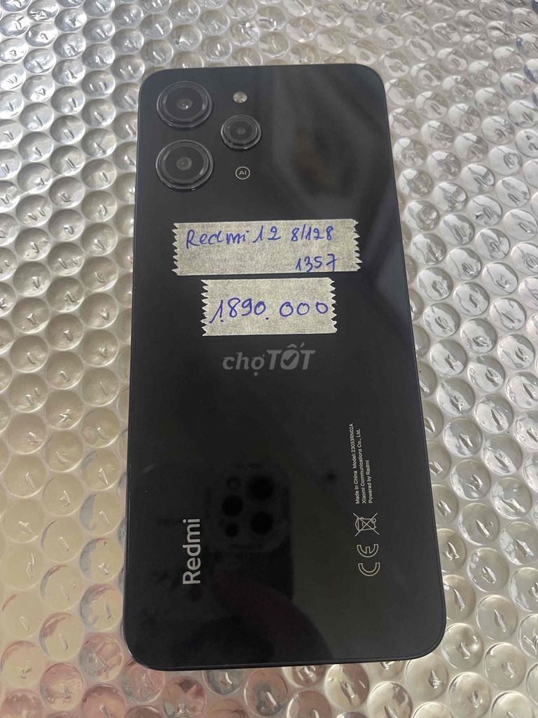 Xiaomi Redmi 12 8GB/128GB. Mua bán Điện thoại tại Quận Ninh Kiều Cần Thơ được đăng bởi Cầm Đồ Anh Quý hình 1