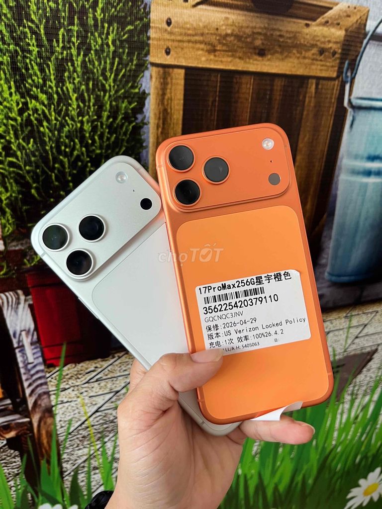 Apple iPhone 17 Pro Max 256GB Cam, Bạc Mỹ Mới 100%. Mua bán Điện thoại tại Quận Bình Thuỷ Cần Thơ được đăng bởi MC MOBILE hình 1