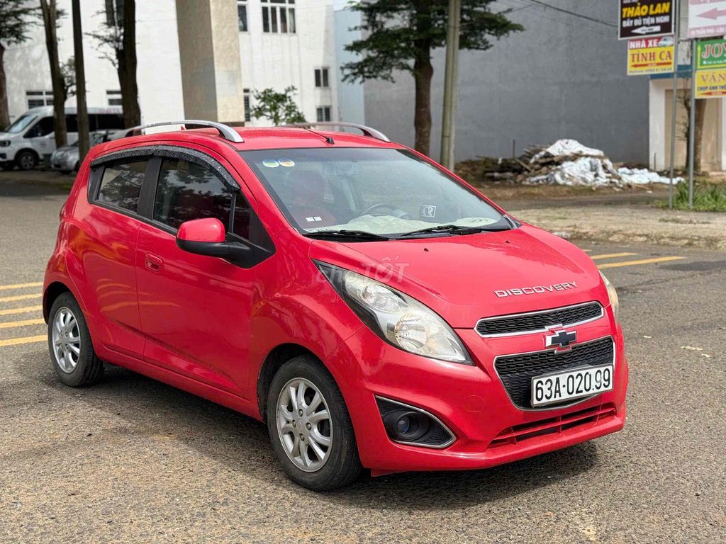 Chevrolet Spark LT 2013 Đỏ 12000 km. Mua bán Ô tô tại Thành phố Dĩ An Bình Dương được đăng bởi tran van Huy hình 3