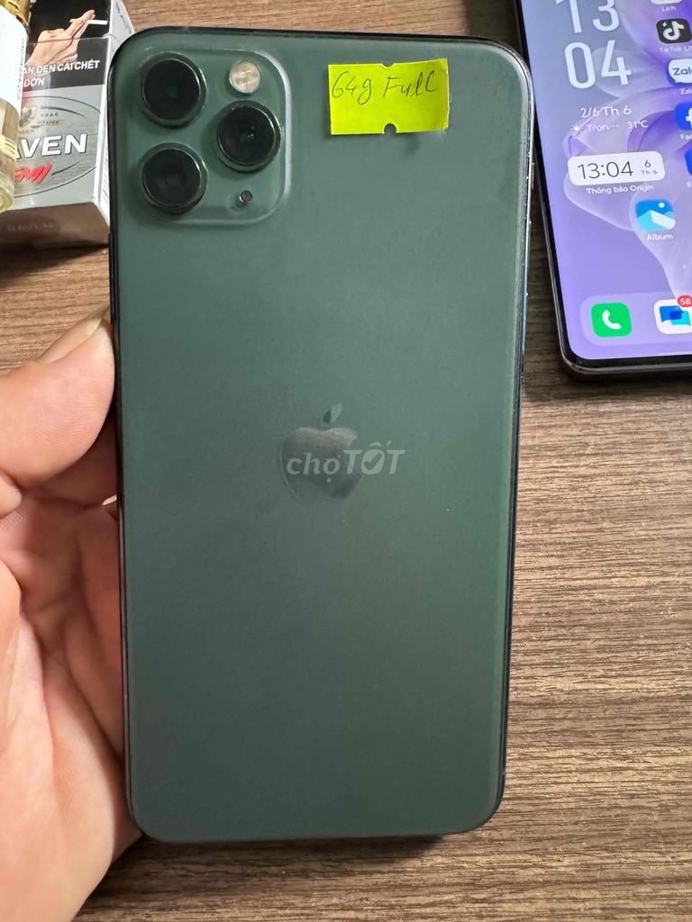 iPhone 11 Pro Max 64GB Xám. Mua bán Điện thoại tại Thị xã Tân Uyên Bình Dương được đăng bởi dinh hình 1