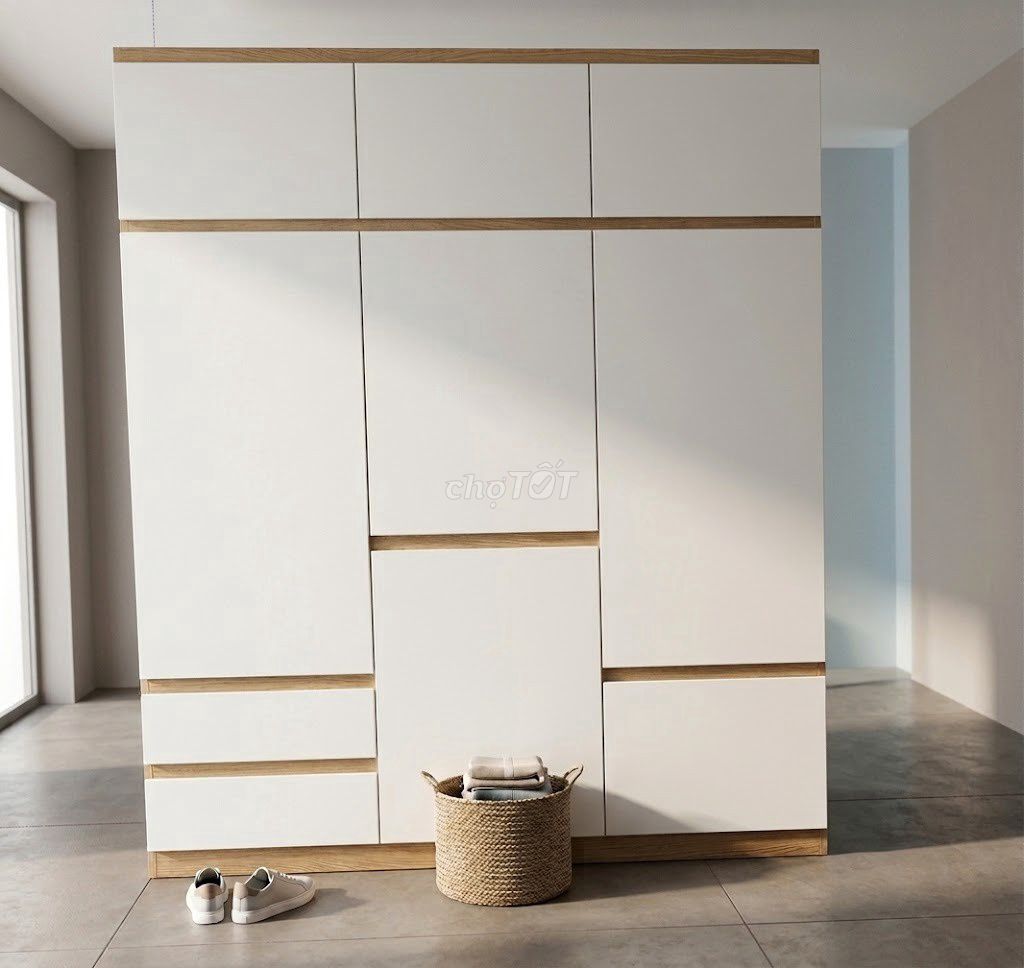 Tủ quần áo gỗ MDF hiện đại. Mua bán Tủ, kệ gia đình tại Quận Bình Tân Tp Hồ Chí Minh được đăng bởi Nguyễn Trung Nghĩa hình 1
