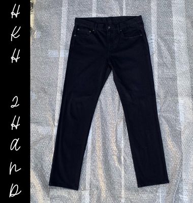 Quần jeans nam G.U(NHẬT) xanh đen, sz 32, FREESHIP