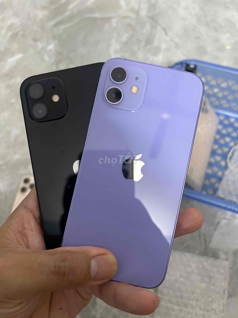 Apple iPhone 12 64GB Tím, Đen. Mua bán Điện thoại tại Huyện Kim Sơn Ninh Bình được đăng bởi Keng  hình 1