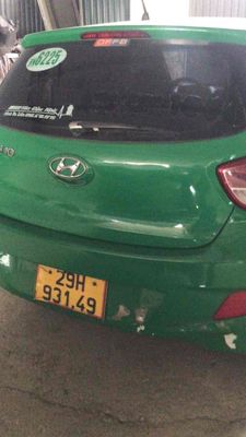 Hyundai i10 2014 Xanh lá