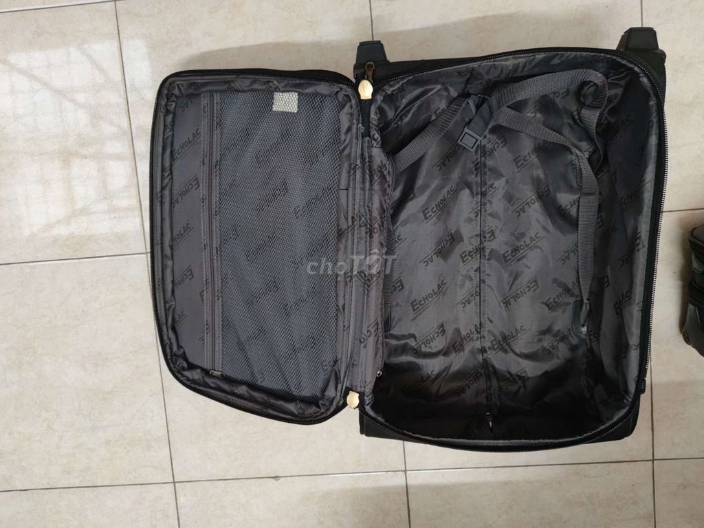 Vali du lịch Echolac Vải Đen 24 inch. Mua bán Túi xách tại Quận Hồng Bàng Hải Phòng được đăng bởi Tuấn  hình 1