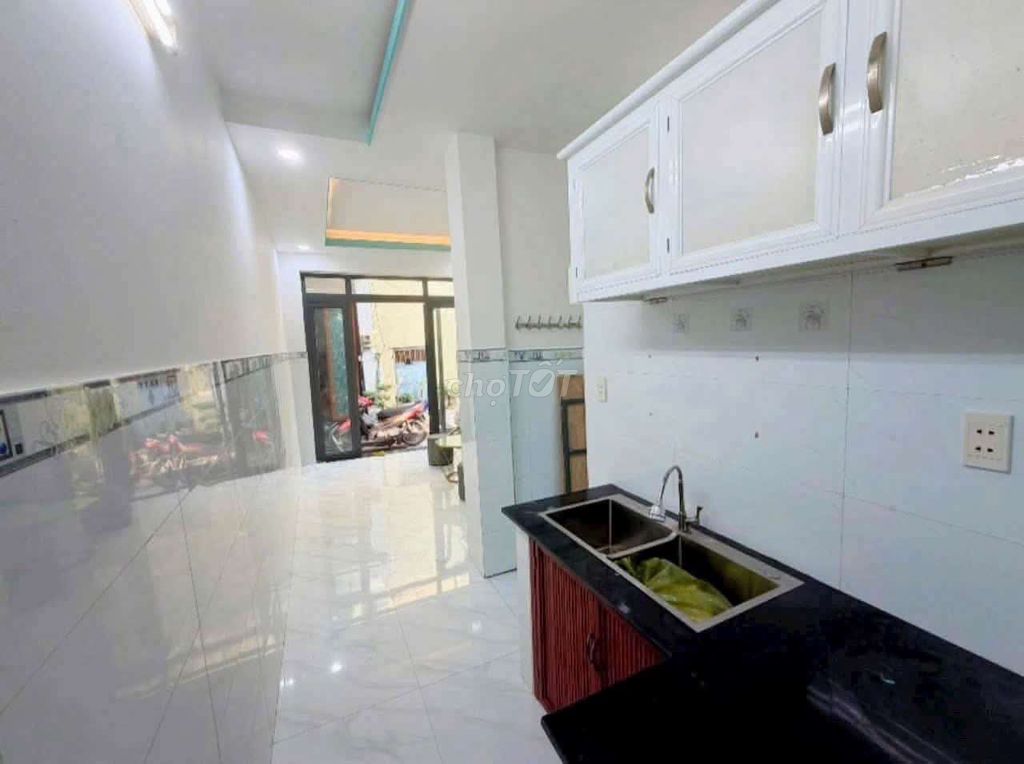 Bán Nhà đẹp, trệt, 2 lầu, 4 PN, sân thượng, hẻm 3m, Thạnh Lộc, Q12 - ảnh 5