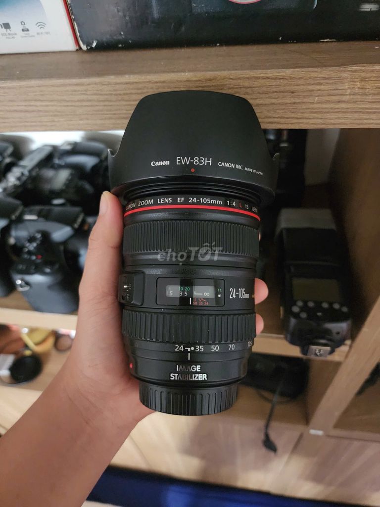 Ống kính Canon 24-105mm f/4L IS USM. Mua bán Máy ảnh, Máy quay tại Quận Hải Châu Đà Nẵng được đăng bởi Vinh Máy Ảnh hình 1