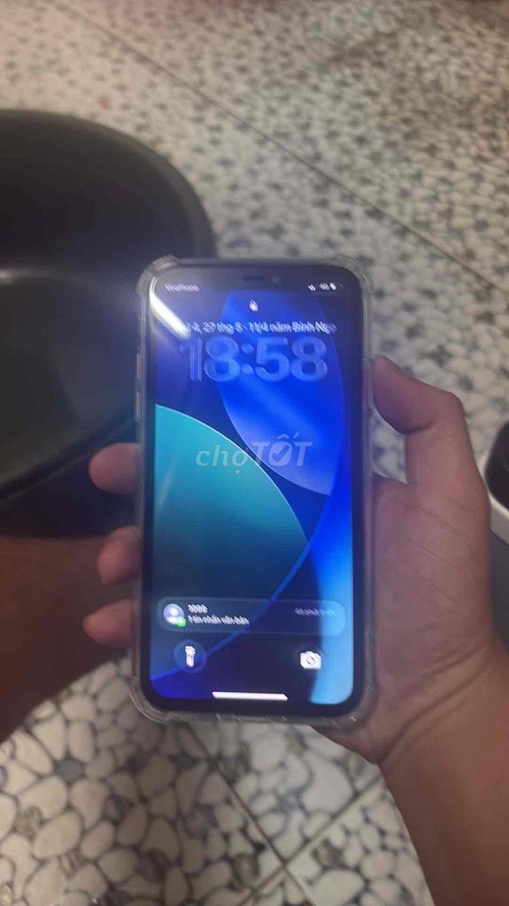 Apple iPhone 11 64GB Trắng Đã dùng. Mua bán Điện thoại tại Huyện Tân Yên Bắc Giang được đăng bởi Khôinguyên hình 1