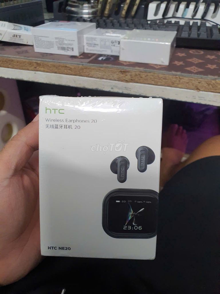 Tai nghe HTC NE20 Đen. Mua bán Tivi, Âm thanh tại Huyện Long Phú Sóc Trăng được đăng bởi Store Hời Ghê hình 1