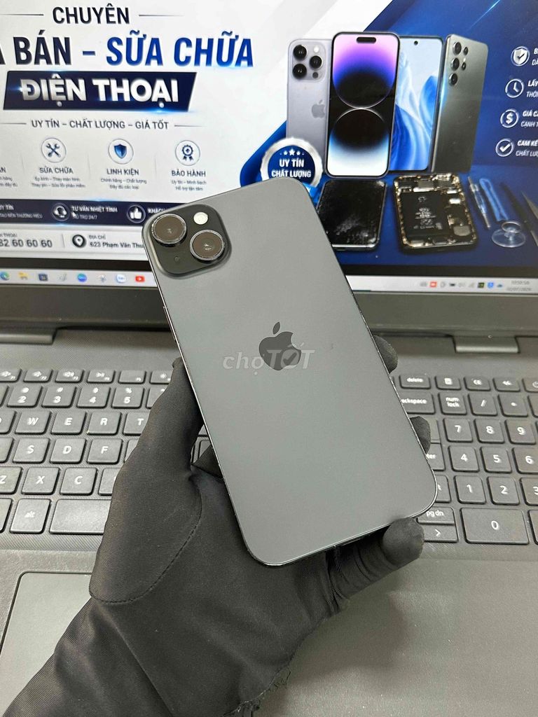 iPhone 15Plus 128GB. MÁY ZIN CHỨC NĂNG ĐẦY ĐỦ. Mua bán Điện thoại tại Thành phố Biên Hòa Đồng Nai được đăng bởi DT MOBILE BIÊN HOÀ hình 1