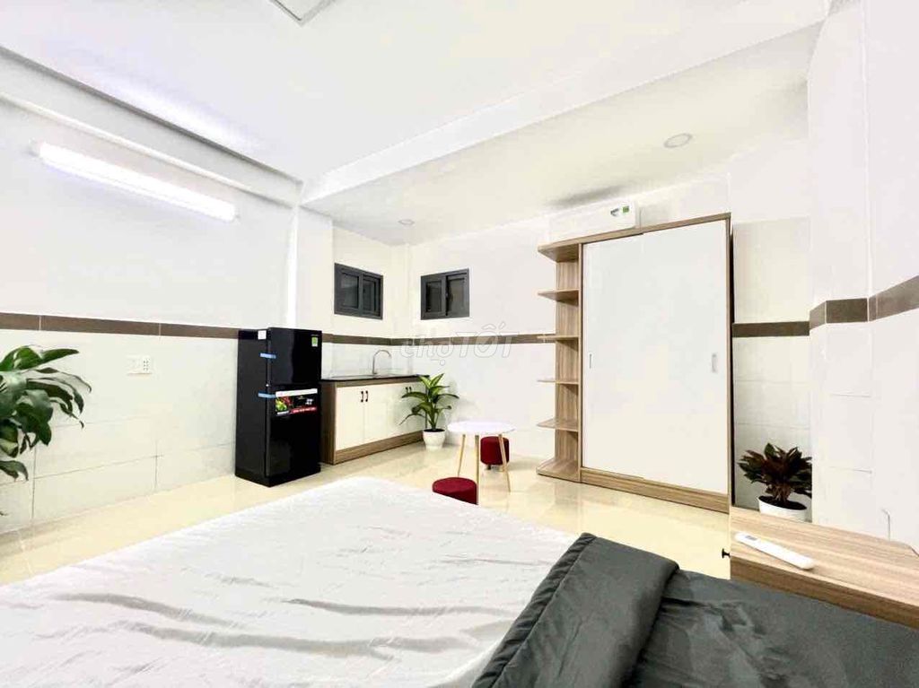 🏡Cho thuê căn hộ studio full nội thất ngay phố ẩm thực Vạn Kiếp