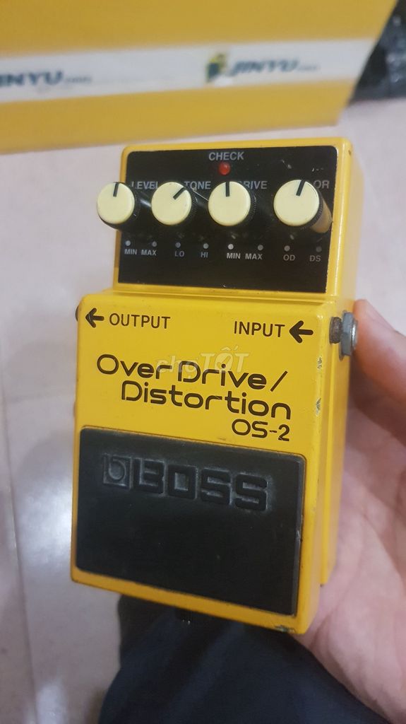 Bàn đạp hiệu ứng Boss OS-2 over driver/distortion. Mua bán Nhạc cụ tại Thị xã Hương Thủy Thừa Thiên Huế được đăng bởi đậu hình 1