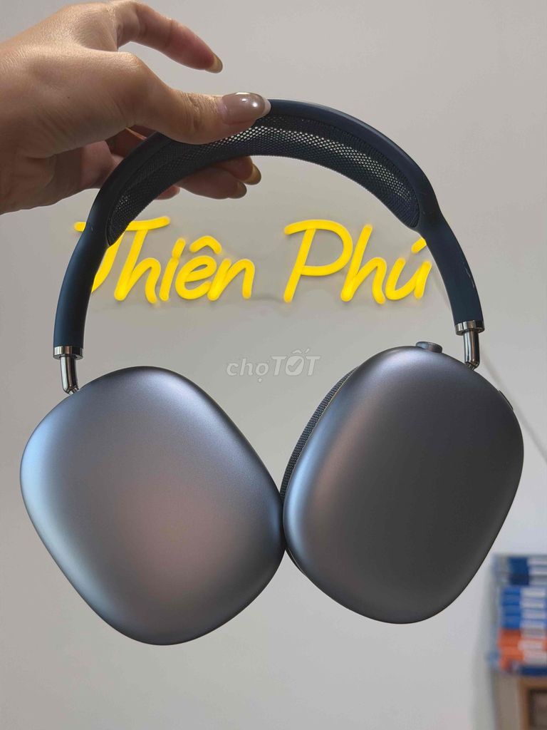 Tai nghe Airpods Max Xanh Blue Cổng Lighnight. Mua bán Tivi, Âm thanh tại Quận Thanh Khê Đà Nẵng được đăng bởi Thiên phú  hình 1