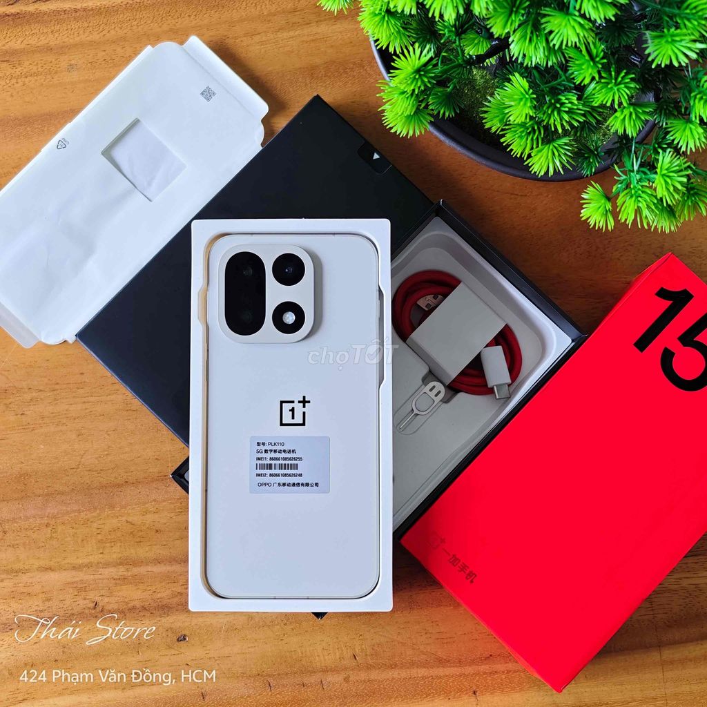 OnePlus 15 256GB Vàng Gốm Siêu Lướt & New  Fullbox. Mua bán Điện thoại tại Quận Bình Thạnh Tp Hồ Chí Minh được đăng bởi Thái Store hình 1