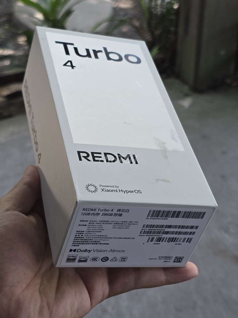Redmi Turbo 4 256GB Fullbox đẹp 99. Mua bán Điện thoại tại Huyện Hòa Vang Đà Nẵng được đăng bởi Hoàn hình 1