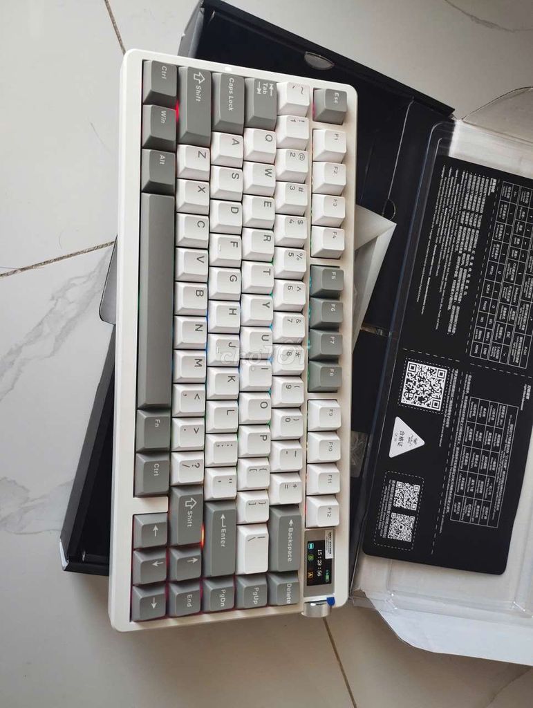 Bàn phím cơ Nova 75 Pro Like new. Mua bán Phụ kiện (Màn hình, Chuột...) tại Thị xã Gò Công Tiền Giang được đăng bởi Thanh Tuyền Nguyễn Thị hình 1