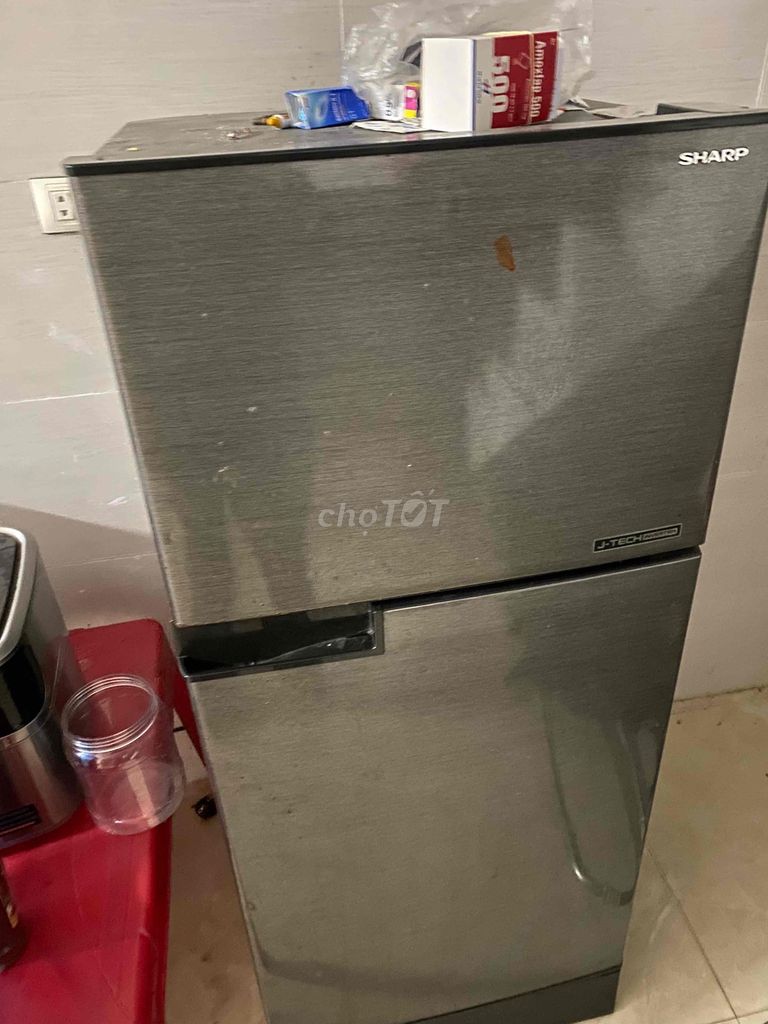 Tủ lạnh Sharp J-Tech Inverter Xám. Mua bán Tủ lạnh tại Thành phố Vinh Nghệ An được đăng bởi Tam T hình 1