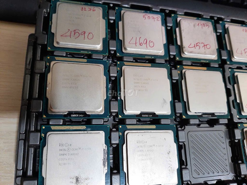 CPU Core i7-3770 Socket 1155 dùng cho main H61....