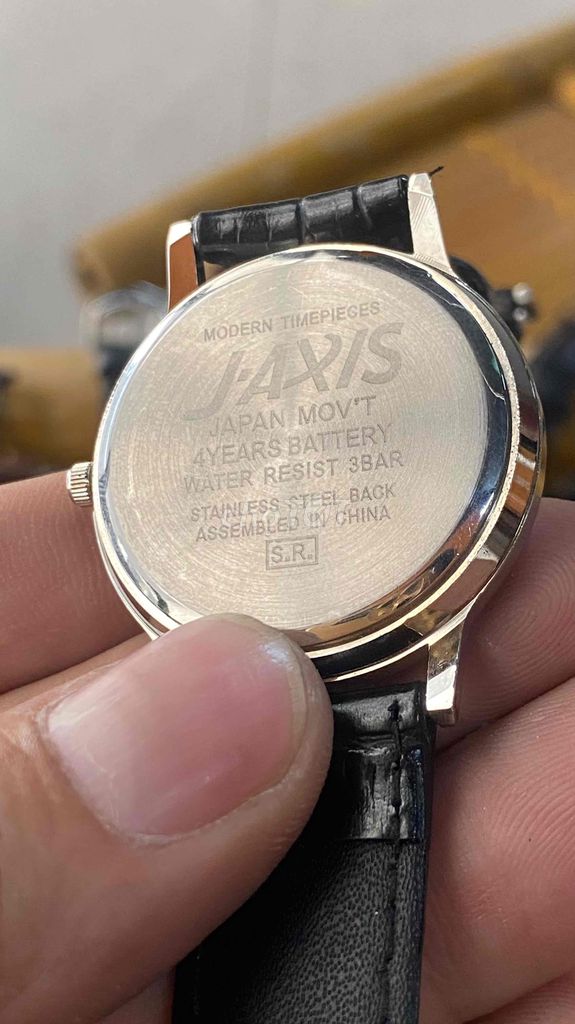Đồng hồ nhật J-Axis Script máy nhật, hết pin