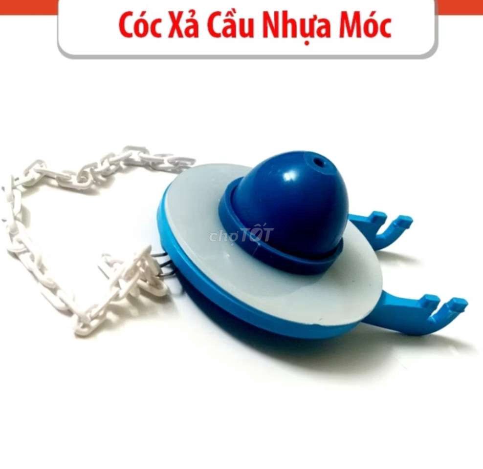 Cóc xả bồn cầu Nhựa Xanh, Trắng Móc. Mua bán Thiết bị vệ sinh, nhà tắm tại Quận 7 Tp Hồ Chí Minh được đăng bởi Mai9x hình 1