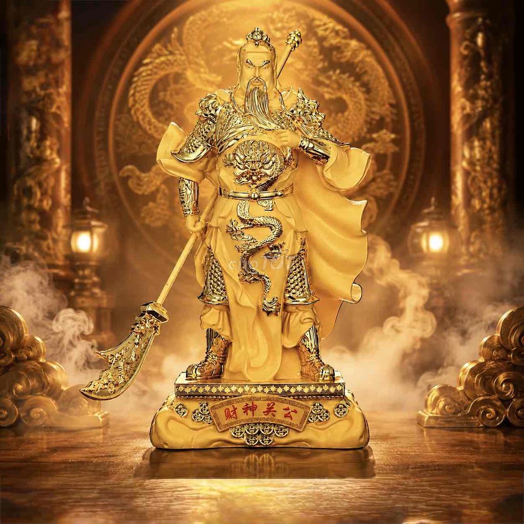 Tượng Quan Công. Mua bán Đồ sưu tầm, đồ cổ tại Quận Tân Bình Tp Hồ Chí Minh được đăng bởi Haven Store 247 hình 1