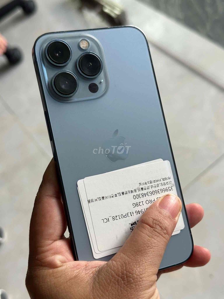Apple iPhone 13 Pro 128GB Xanh Đã dùng. Mua bán Điện thoại tại Thành phố Biên Hòa Đồng Nai được đăng bởi nguyễn lê store hình 1