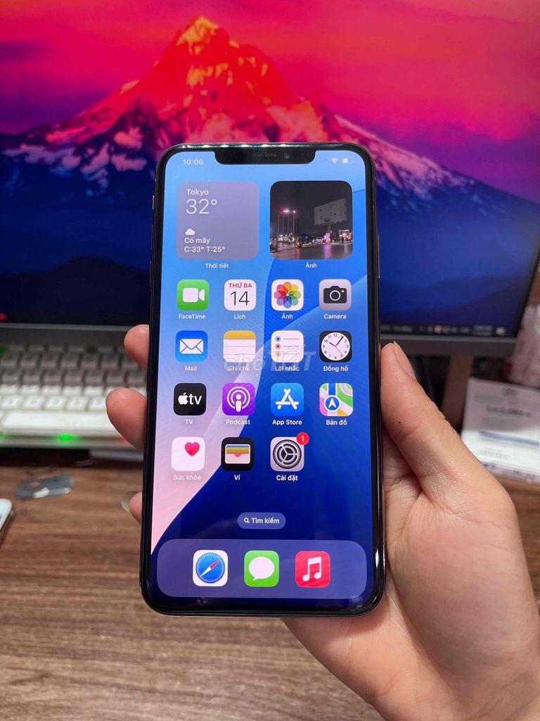 iPhone XS Max 64GB Vàng Gold Zin All, Full. Mua bán Điện thoại tại Quận Lê Chân Hải Phòng được đăng bởi Huy Tưởng Mobile hình 1