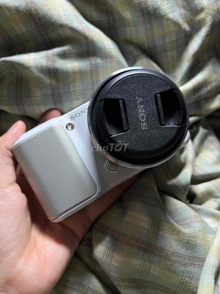 Máy ảnh Sony NEX-3 Trắng. Mua bán Máy ảnh, Máy quay tại Huyện Châu Thành Tiền Giang được đăng bởi Gia Han hình 1