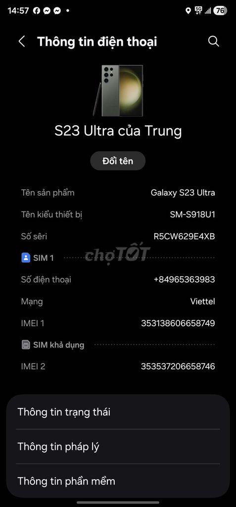 bán or gl cùng tầm. Mua bán Điện thoại tại Huyện Văn Giang Hưng Yên được đăng bởi Trung Đội Trưởng hình 1