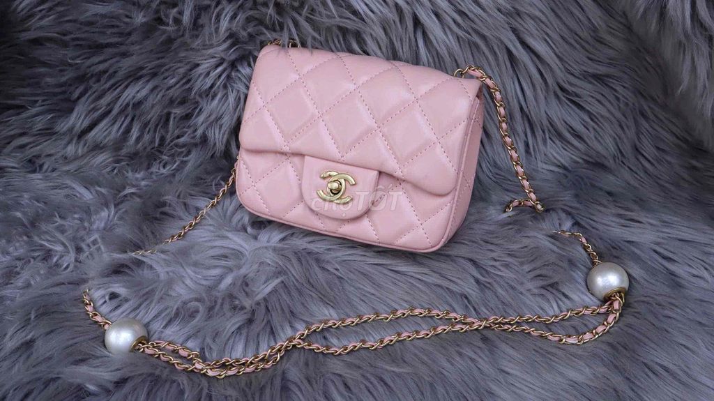 Túi xách nữ Chanel da cao cấp Hồng pastel. Mua bán Túi xách tại Quận Bình Thạnh Tp Hồ Chí Minh được đăng bởi Túi Si Chuẩn Hiệu  hình 1
