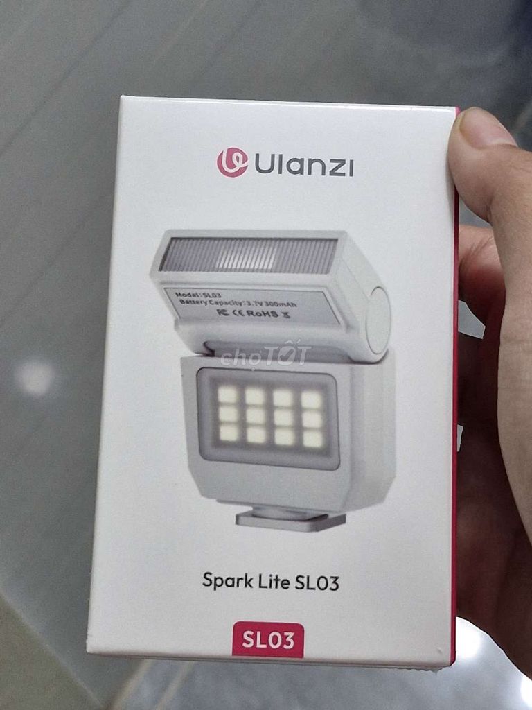 Đèn flash Ulanzi SL03 Trắng. Mua bán Máy ảnh, Máy quay tại Huyện Hoài Đức Hà Nội được đăng bởi Minh Châu hình 1