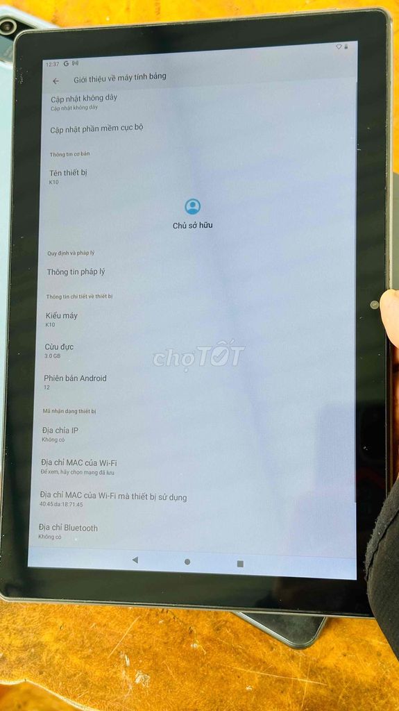 3 xác Máy tính bảng chạy androi 12. Mua bán Máy tính bảng tại Quận Ninh Kiều Cần Thơ được đăng bởi đồ điện tử cũ  hình 1