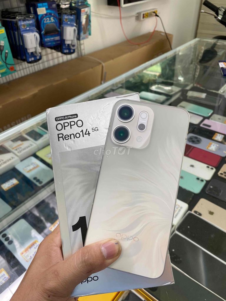 Oppo Reno 14 5G 12GB/256GB Trắng. Mua bán Điện thoại tại Thành phố Vĩnh Long Vĩnh Long được đăng bởi Tường apple hình 1