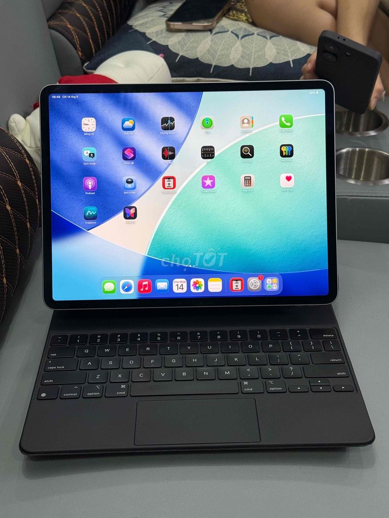 Apple iPad Air 6 13 inch 256GB Wifi Likenew 99. Mua bán Máy tính bảng tại Quận 12 Tp Hồ Chí Minh được đăng bởi Hoàng Nguyễn hình 1