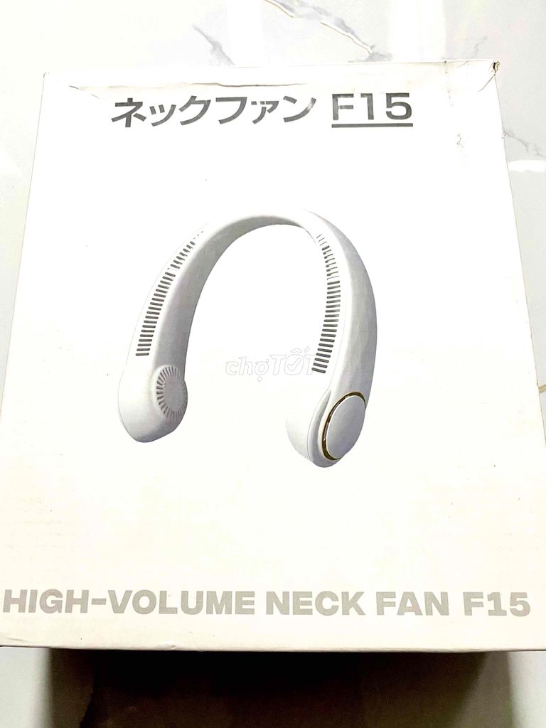Quạt đeo cổ dung lượng pin 6000mA Japan. Mua bán Quạt tại Huyện Thoại Sơn An Giang được đăng bởi SHOP HÀNG NHẬT hình 1
