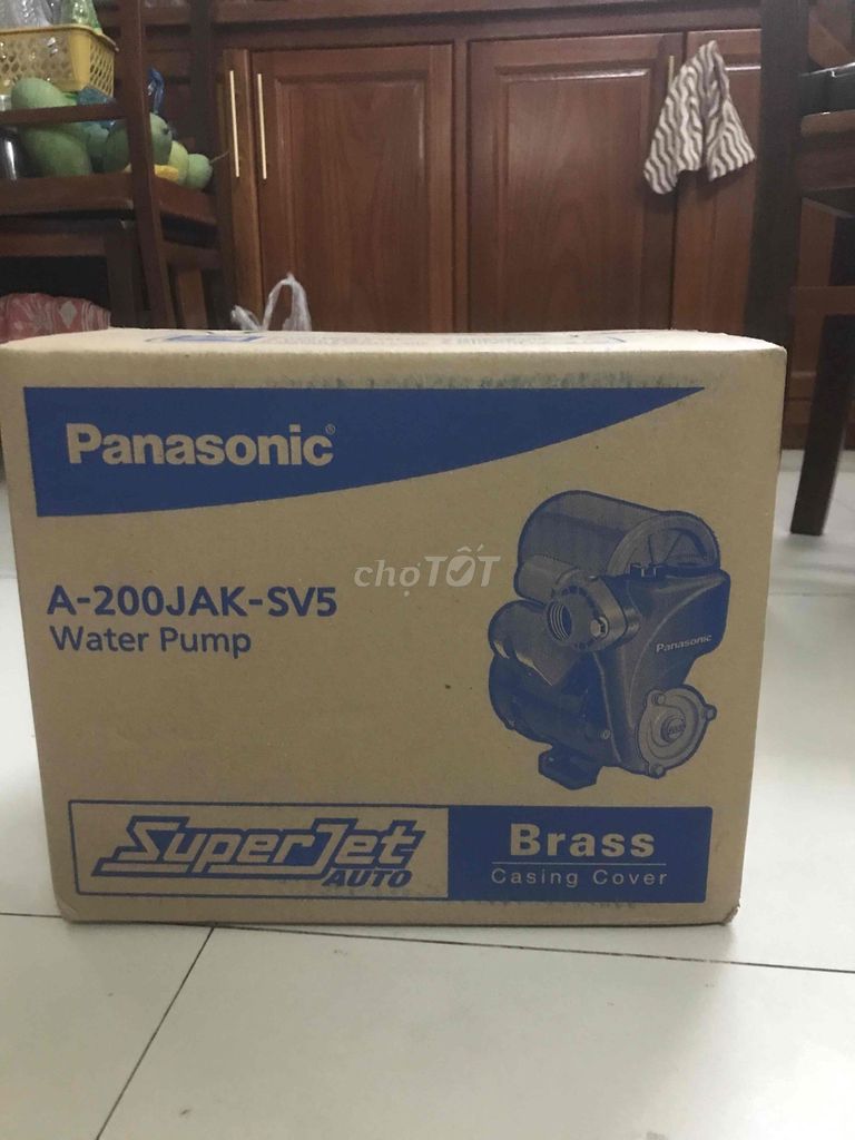 Máy bơm tăng áp Panasonic A-200JAK-SV5 máy mới. Mua bán Đồ chuyên dụng, Giống nuôi trồng tại Quận Cái Răng Cần Thơ được đăng bởi Cuong hình 1