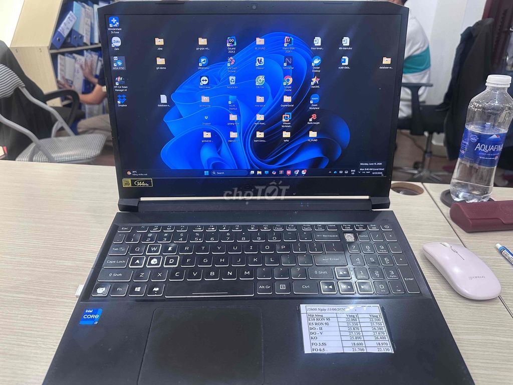 Acer Nitro 5 Intel i7 16GB/512GB Đen Like New. Mua bán Laptop tại Thành phố Thủ Đức Tp Hồ Chí Minh được đăng bởi Vũ Quốc hình 1