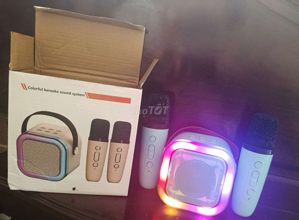Loa karaoke K12 mini 2 mic. Mua bán Tivi, Âm thanh tại Quận Ninh Kiều Cần Thơ được đăng bởi Star Bùi hình 1