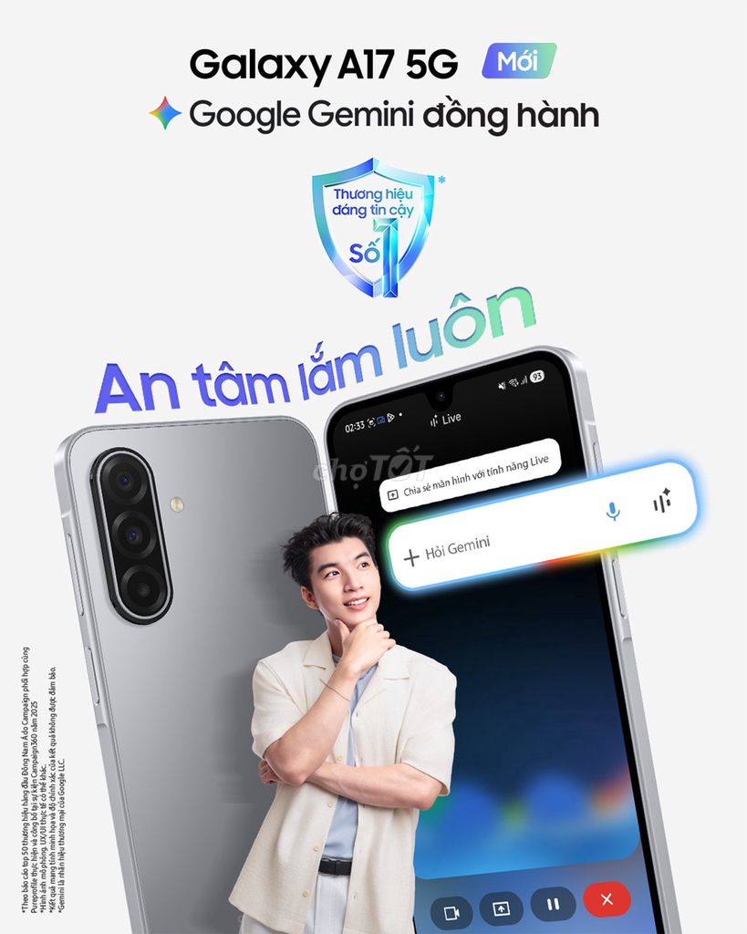 Galaxy A17 5G Chính hãng SSVN ✓NewSeal ✓Góp 0% Lãi. Mua bán Điện thoại tại Quận Tân Phú Tp Hồ Chí Minh được đăng bởi Di Động Mỹ hình 1