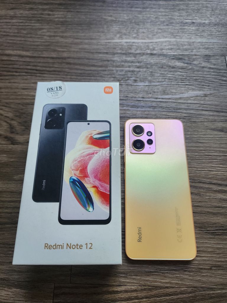 Xiaomi note 12 dung lượng 8/256gb mua của tgdđ